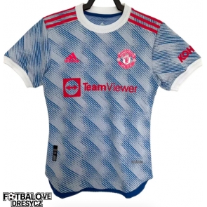 Manchester United 2021-2022 Retro Venkovní Dres Krátký Rukáv Manchester United 2021-2022 Retro Venkovní Dres Krátký Rukáv